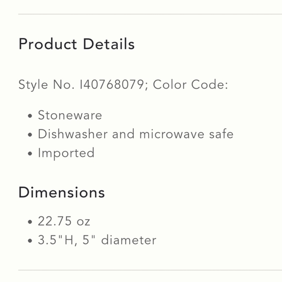 NIB Anthropologie Darling Dots Cereal Bowl - blue - Picture 3 of 3